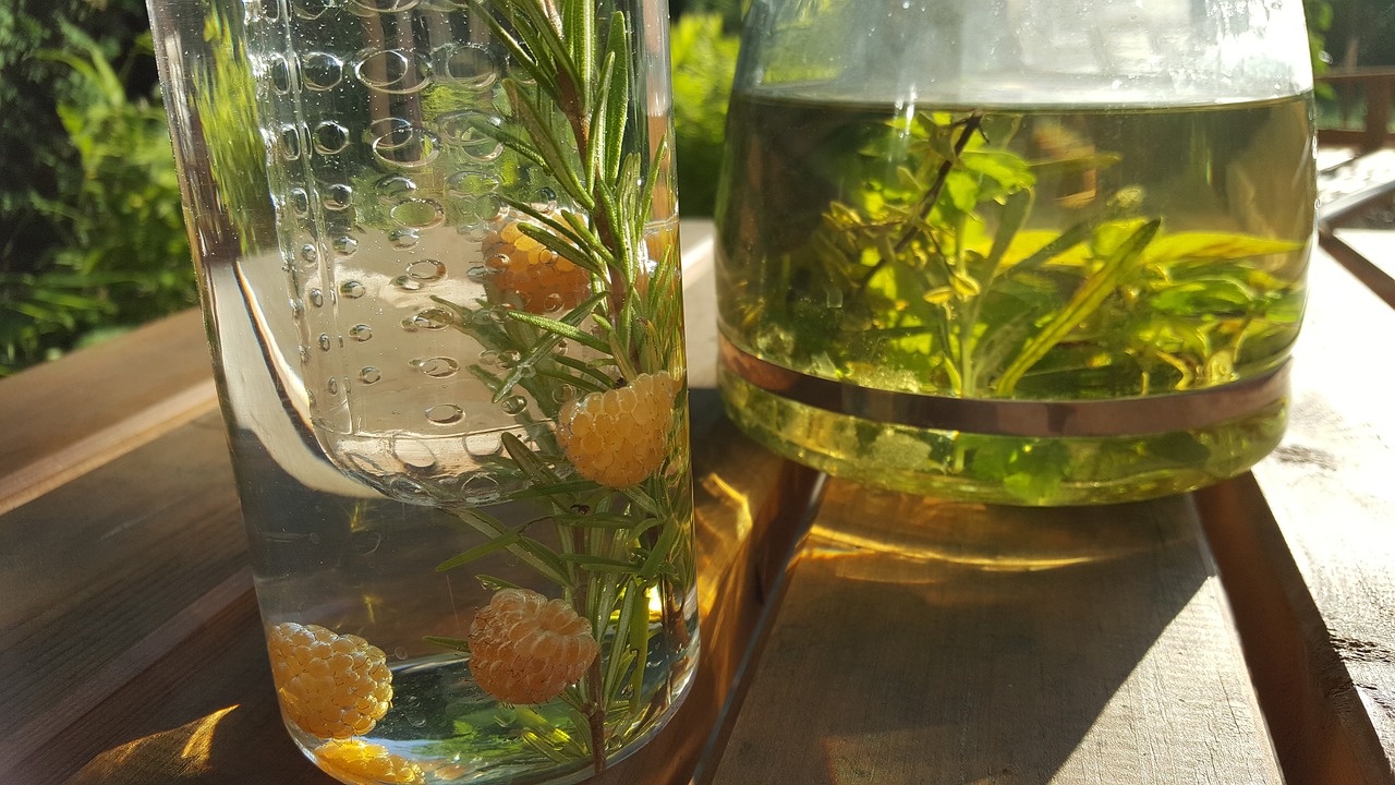 Herb oil infusions